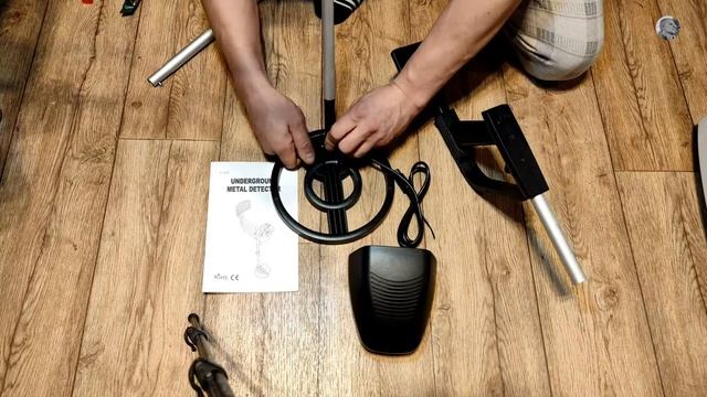 Распаковка и сборка металлоискателя с AliExpress MD-4030 P BOOLATEK смотреть онлайн