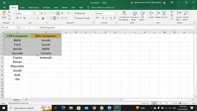 Excel Find Duplicate values between two columns | How to compare two columns in Excel смотреть онлайн