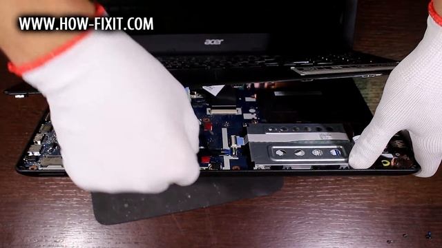 Acer Aspire E5-511, E5-521, E5-571 Charging Port Replacement Guide смотреть онлайн