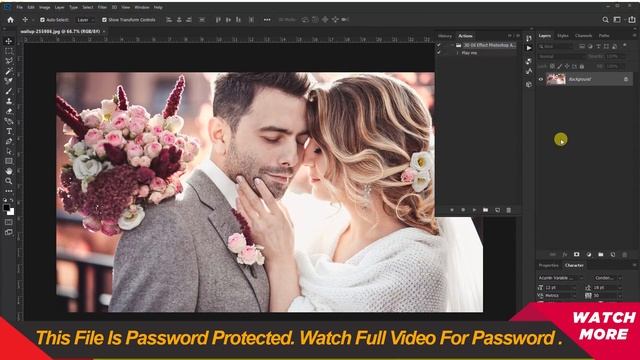 3D Oil Effect Photoshop Action Free Download смотреть онлайн