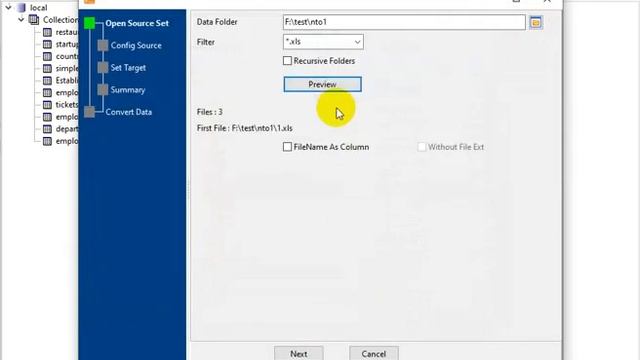 Import multiple EXCEL files to a single MongoDB collection смотреть онлайн