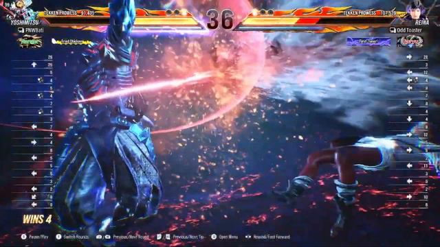 Tekken 8 PNWBati (Yoshimitsu) vs Odd Toaster (Reina) смотреть онлайн