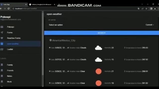 show weather icons & leaflet map смотреть онлайн