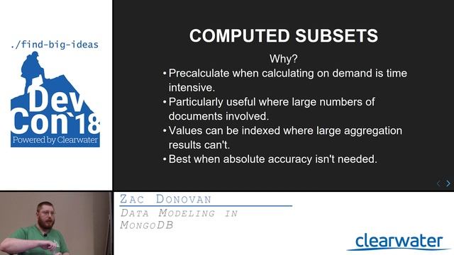 Data Modeling in MongoDB - Zac Donovan смотреть онлайн