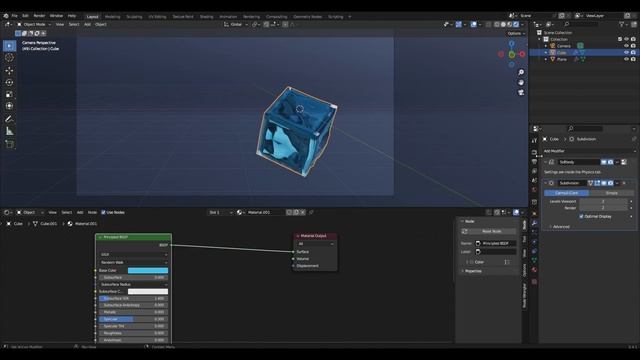 Jelly in Blender смотреть онлайн