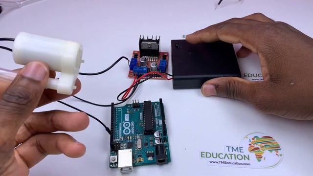 Arduino Water Pump #arduino #waterpump @TMEEducation