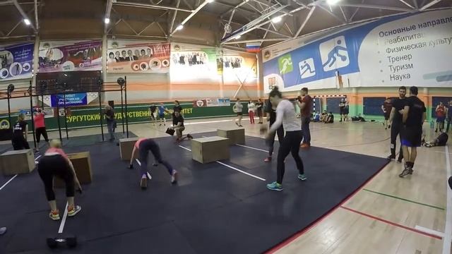 2-ые окружные соревнования по Кроссфит в Сургуте. Задание 1. смотреть онлайн