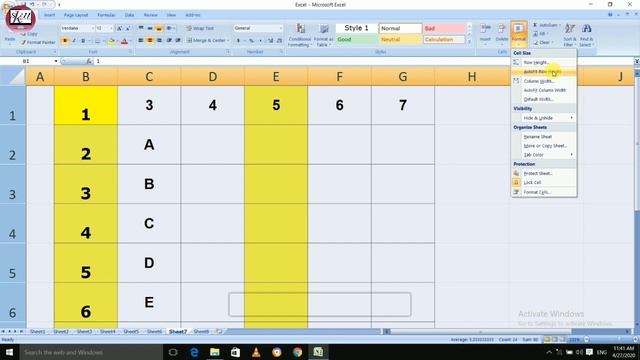 Excel पर Format के मास्टर बनें || How To Use Format Option In Excel With Shortcuts