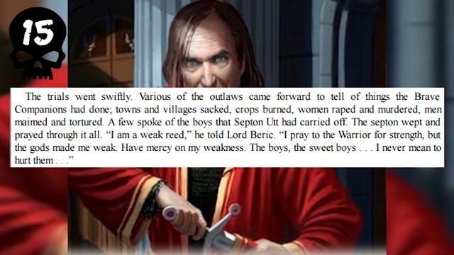 20 Dark Passages from the Novels PART 1 (BOOK SPOILERS) смотреть онлайн
