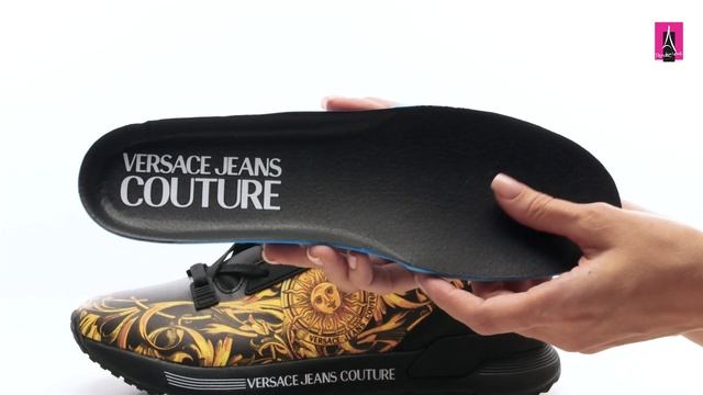 Видеообзор I Мужские кроссовки VERSACE JEANS COUTURE 72YA3SAA 3218801 смотреть онлайн