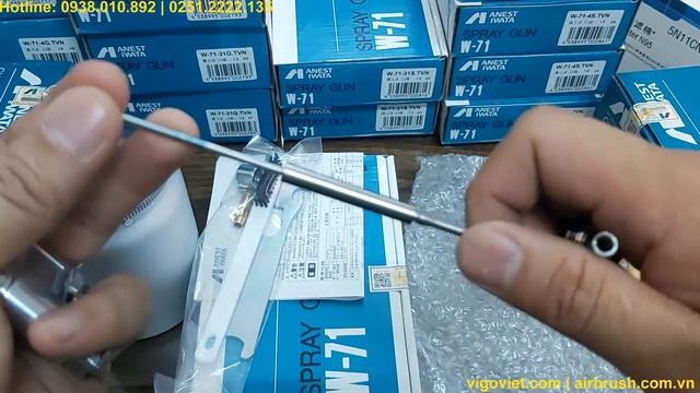 Paint Spray Gun W-71-31S Anest Iwata смотреть онлайн