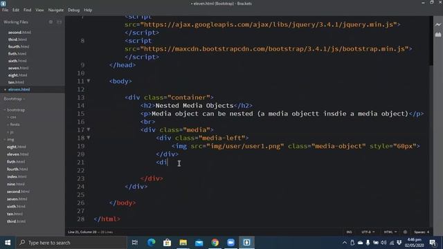 Bootstrap Media Object | Class 11 | Shariq Manzoor смотреть онлайн