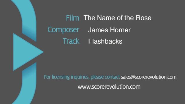 The Name of the Rose - James Horner - "Flashbacks" смотреть онлайн