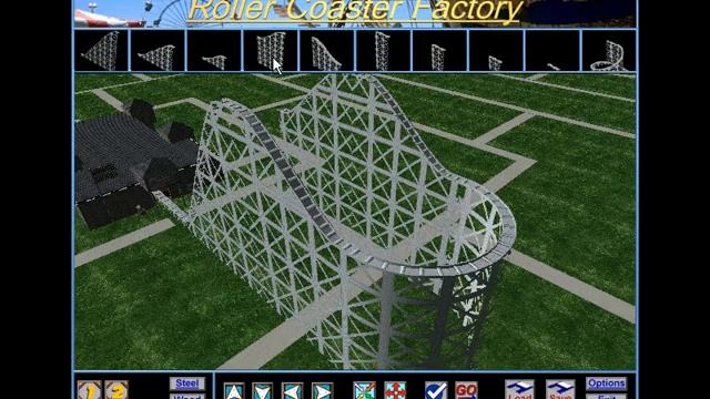 Roller Coaster Factory (Windows game 2000) смотреть онлайн