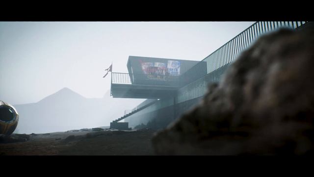 Postcard from the future • Sci-fi Environment art UE4 смотреть онлайн