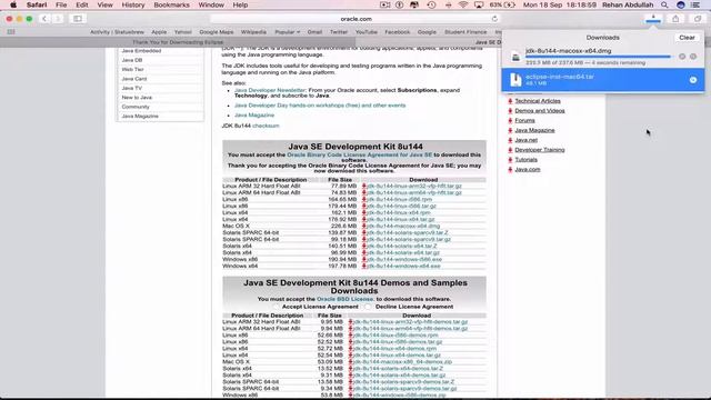 How to DOWNLOAD Eclipse & Java 1.8 SE Development Kit On a Mac Computer - Basic Tutorial | New смотреть онлайн