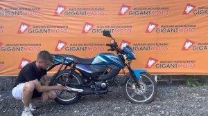 Мопед ALPHA RS 11 CHAMP 110(49)cc с электронной панелью.