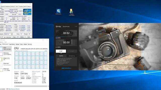 Vray Benchmark: Dual Xeon E5-2670 смотреть онлайн