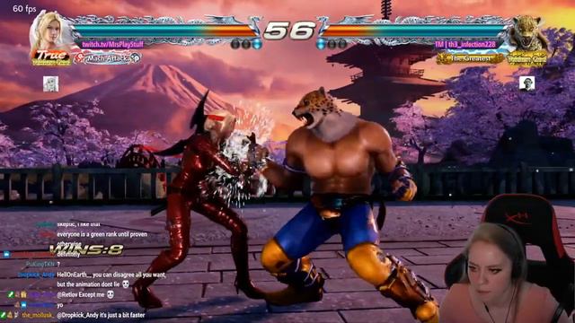 Nina vs King (King TheInfection) Tekken 7 Season 4 смотреть онлайн