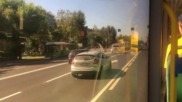Поездка на автобусе ЛИАЗ 5292.67 (CNG). Тюмень. Маршрут 11. смотреть онлайн