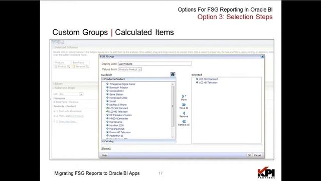 PT 2: Options for FSG Reporting in Oracle BI [Migrating FSG Reports To Oracle BI Applications] смотреть онлайн