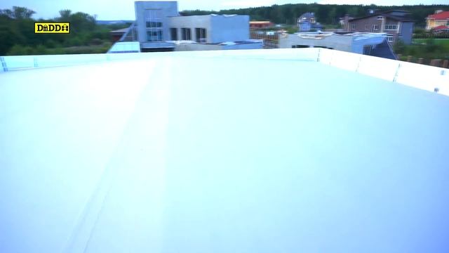 Монтаж кровли LOGICROOF на доме с плоской кровлей, все этапы работ. смотреть онлайн
