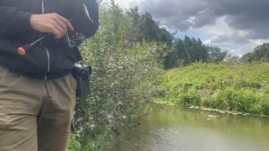 Рыбалка на р. Юрмаш, мормышинг с Dayo Nano.