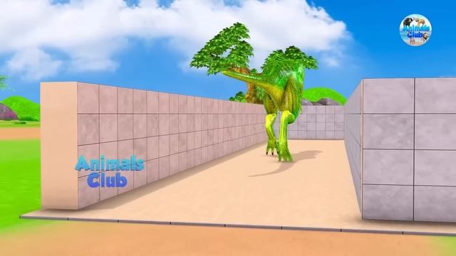 Temple Run Funny Monkey Run Away From Titan T-Rex | Elephant Mammoth vs Zombie T-rex Animal Fight смотреть онлайн