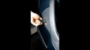 снятие задней ручки стеклоподъемника октавия тур