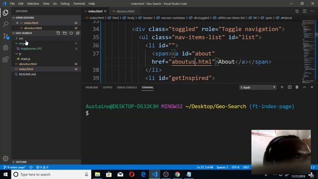 Andela DevC Foundation track, css,index,aboutus pages смотреть онлайн