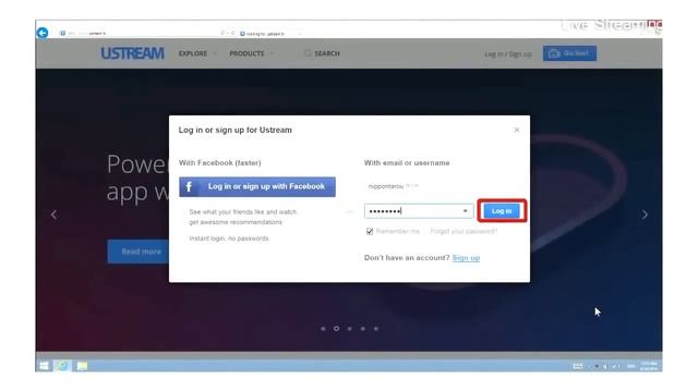 How To Live Stream Sony AS100v Sports Action Cam (ustream Live Streaming)