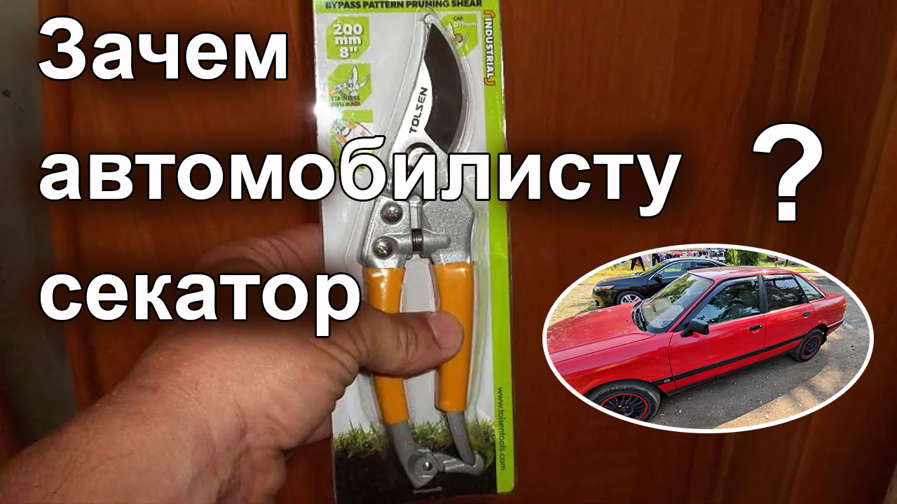 Зачем автомобилисту секатор смотреть онлайн