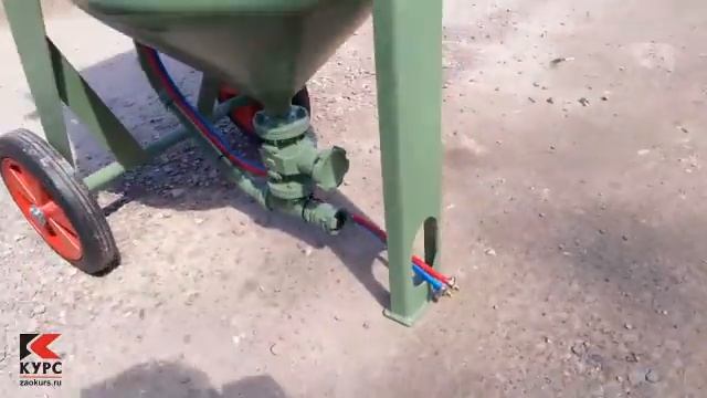 Обзор пескоструйного аппарат Contracor DBS200RCS смотреть онлайн