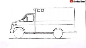 Как нарисовать Скорую Помощь | Уроки рисования