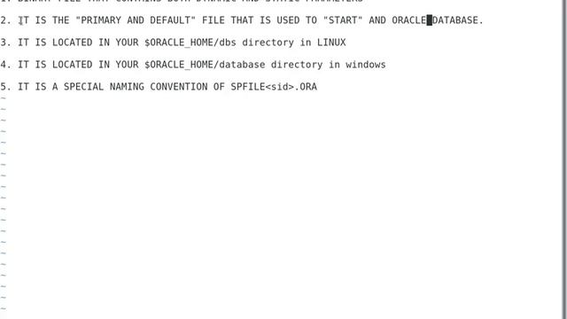 How To Become An Oracle DBA: What Is An Spfile смотреть онлайн