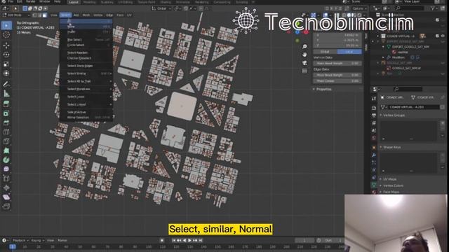 Cidade Virtual - Integração Blender, Qgis, Blendergis e Bhmap смотреть онлайн
