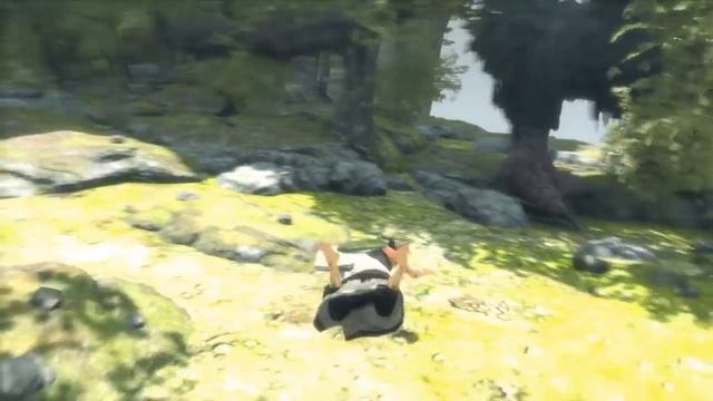 The Last Guardian playing hide and seek with Trico! смотреть онлайн