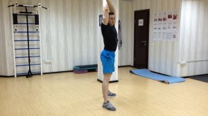 Упражнения. Свинг над головой (махи с гирей)