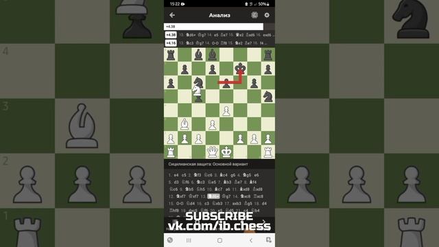 Ловим ферзя слоном - сицилианка против итальянской партии