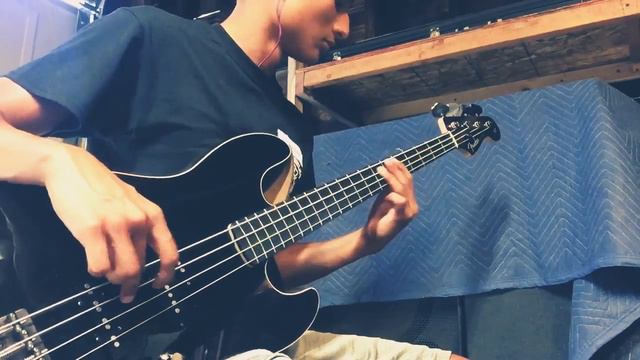 Scorpions- Rock you like a Hurricane (Bass Cover) смотреть онлайн