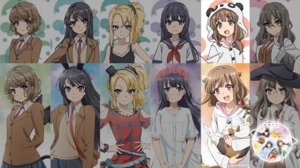 Seishun Buta Yarou wa Bunny Girl Senpai no Yume wo Minai ED Part SectionFukashigi no Cart Theme
