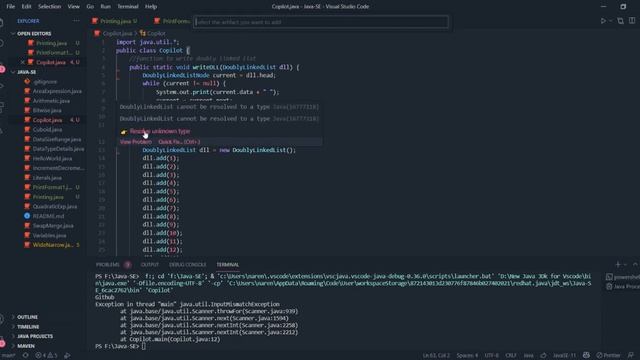 Experiencing GitHub Copilot | Technical Preview using Visual Studio Code | Java смотреть онлайн