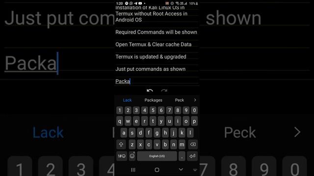 KALI LINUX OS INSTALLATION IN TERMUX WITHOUT ROOT || USE KALI IN ANDROID WITHOUT ROOT ACCESS || H@C смотреть онлайн