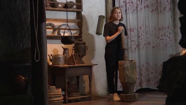 БЫТ ВОЙНЫ. Изба.