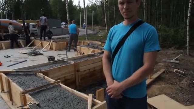 Загородное строительство. Устройство ростверка смотреть онлайн