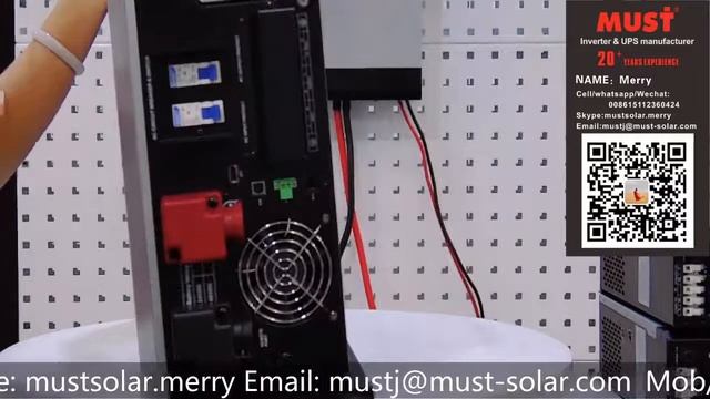 #MUST PV18 VPK&VPM Solar Inverter explainer video (by: Merry) смотреть онлайн