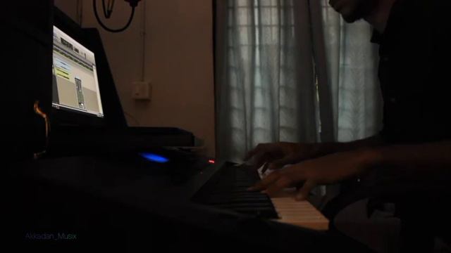 Namukku Parkkan Munthiri Thoppukal BGM Piano Cover_Akkadan смотреть онлайн