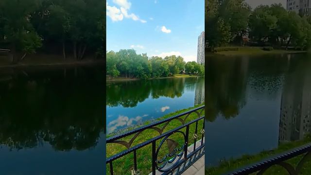 Пруд возле ЖК Гарден Парк, Коммунарка, Новая Москва, nnmoscow@bk.ru смотреть онлайн