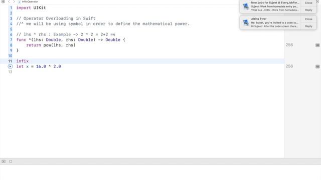 Operator Overloading and Infix in Swift смотреть онлайн