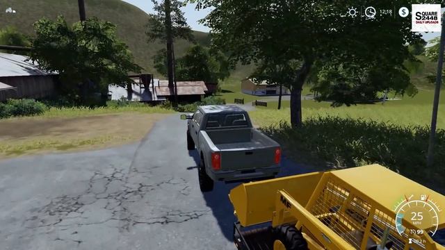 Buying 25 Year Old Skid Loader | Lifting The NMC Pickup! | Xbox One Homeowner Series | FS19 смотреть онлайн